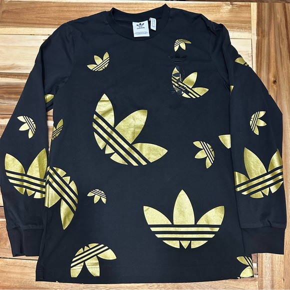 adidas originals Metallic-Trefoil Tee - Picture 3 of 6